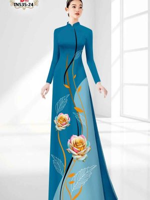 Vải Áo Dài Hoa Hồng Độc Đáo AD TN535 66 1747620073 626 Vai Ao Dai Hoa Hong Doc Dao AD TN535