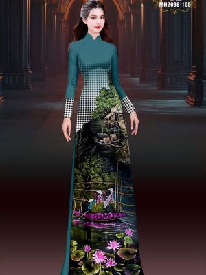 Vải Áo Dài Hoa Súng Vừa Ra AD MH2088 47 1747704955 353 Vai Ao Dai Hoa Sung Vua Ra AD MH2088