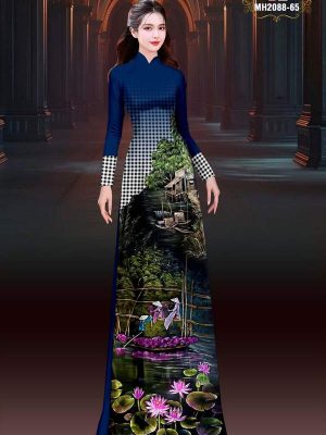Vải Áo Dài Hoa Súng Vừa Ra AD MH2088 67 1747704958 914 Vai Ao Dai Hoa Sung Vua Ra AD MH2088