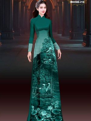 Vải Áo Dài Hoa Sen Mới Ra AD MH2088 32 1747705294 661 Vai Ao Dai Hoa Sen Moi Ra AD MH2088