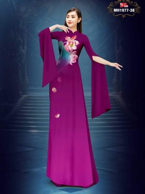Vải Áo Dài Hoa Sen Thiết Kế 2025 AD MH1977 41 1747789679 190 Vai Ao Dai Hoa Sen Thiet Ke 2025 AD MH1977