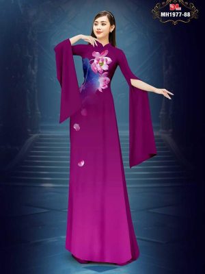 Vải Áo Dài Hoa Sen Thiết Kế 2025 AD MH1977 40 1747789679 235 Vai Ao Dai Hoa Sen Thiet Ke 2025 AD MH1977