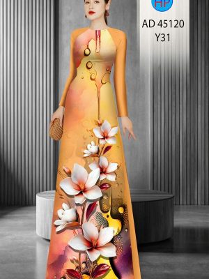 Vải Áo Dài Hoa Sứ Kiểu Mới AD 45120 30 1747876486 273 Vai Ao Dai Hoa Su Kieu Moi AD 45120