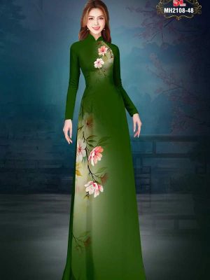 1748221000 459 Vai Ao Dai Hoa In 3D Sang Trong AD MH2108
