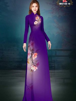 1748221000 856 Vai Ao Dai Hoa In 3D Sang Trong AD MH2108