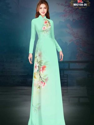 1748221000 952 Vai Ao Dai Hoa In 3D Sang Trong AD MH2108