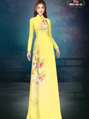 1748221001 888 Vai Ao Dai Hoa In 3D Sang Trong AD MH2108