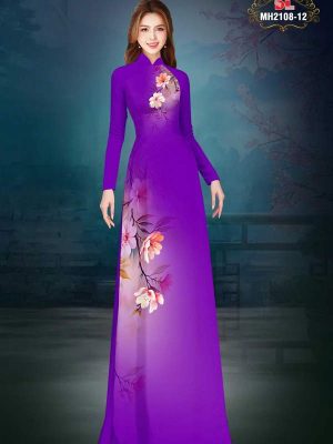 1748221001 918 Vai Ao Dai Hoa In 3D Sang Trong AD MH2108