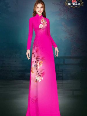 1748221001 922 Vai Ao Dai Hoa In 3D Sang Trong AD MH2108