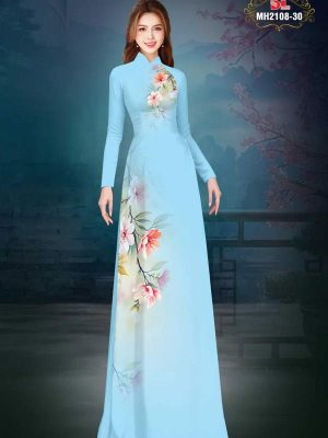 1748221003 371 Vai Ao Dai Hoa In 3D Sang Trong AD MH2108