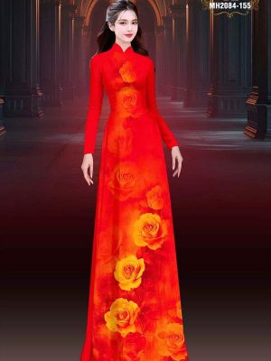 Vải Áo Dài Hoa Hồng Thu Hút AD MH2084 24 1748328195 100 Vai Ao Dai Hoa Hong Thu Hut AD MH2084