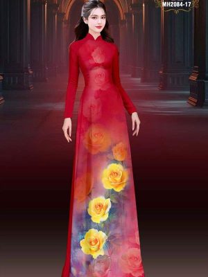 Vải Áo Dài Hoa Hồng Thu Hút AD MH2084 31 1748328195 124 Vai Ao Dai Hoa Hong Thu Hut AD MH2084