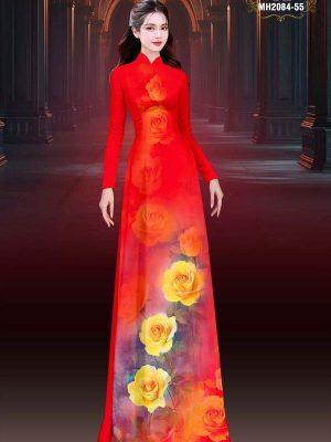 Vải Áo Dài Hoa Hồng Thu Hút AD MH2084 36 1748328196 266 Vai Ao Dai Hoa Hong Thu Hut AD MH2084
