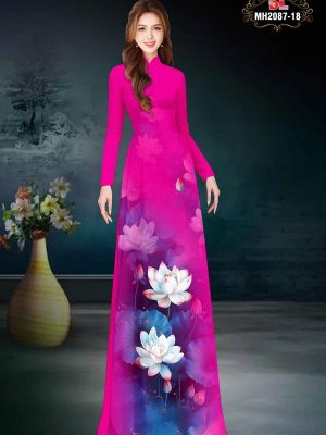 Vải Áo Dài Hoa Sen Vừa Ra AD MH2087 56 1748328774 282 Vai Ao Dai Hoa Sen Vua Ra AD MH2087