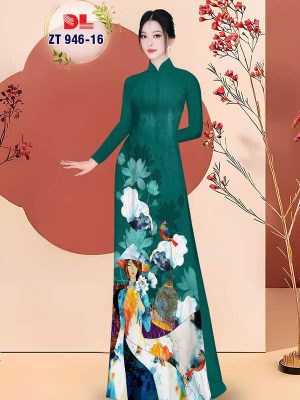 1748567165 372 Vai Ao Dai Co Gai Va Hoa Sen Kieu Moi