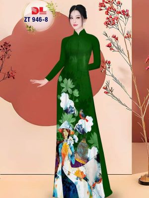 1748567166 617 Vai Ao Dai Co Gai Va Hoa Sen Kieu Moi