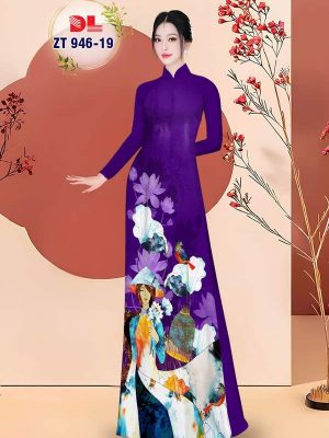 1748567166 804 Vai Ao Dai Co Gai Va Hoa Sen Kieu Moi