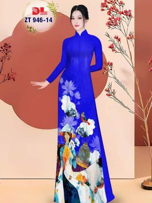 1748567168 354 Vai Ao Dai Co Gai Va Hoa Sen Kieu Moi