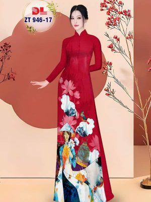 1748567168 575 Vai Ao Dai Co Gai Va Hoa Sen Kieu Moi