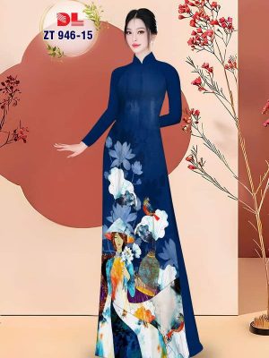 1748567168 670 Vai Ao Dai Co Gai Va Hoa Sen Kieu Moi