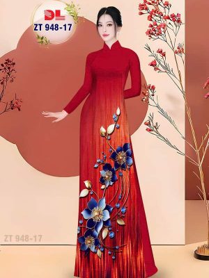 1748653767 86 Vai Ao Dai Hoa In 3D Moi Ra AD ZT948