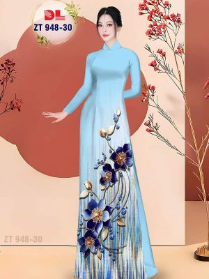 1748653768 355 Vai Ao Dai Hoa In 3D Moi Ra AD ZT948