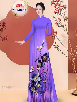1748653768 999 Vai Ao Dai Hoa In 3D Moi Ra AD ZT948