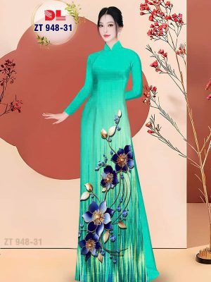 1748653769 34 Vai Ao Dai Hoa In 3D Moi Ra AD ZT948