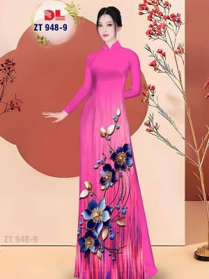 1748653769 84 Vai Ao Dai Hoa In 3D Moi Ra AD ZT948