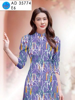 Vải Áo Dài Hoa In 3D Độc Đáo AD 35774 20 Vai Ao Dai Hoa In 3D Doc Dao AD 35774