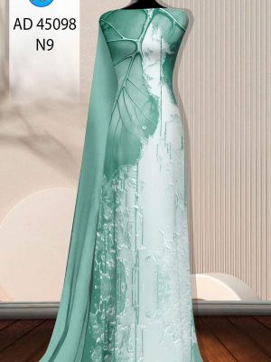 Vai Ao Dai Hoa Van Doc Dao AD 45089