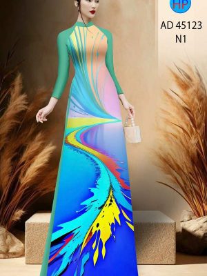 Vải Áo Dài Hoa Văn Sang Trọng AD 45123 20 Vai Ao Dai Hoa Van Sang Trong AD 45123