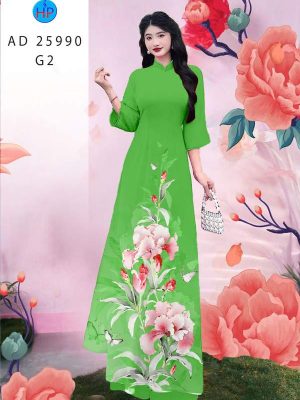 1749000929 462 Vai Ao Dai Hoa In 3D Doc Dao AD 25990