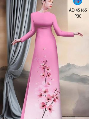 1749108456 426 Vai Ao Dai Hoa In 3D Sang Trong AD 45165