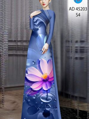 Vải Áo Dài Hoa Cúc Mới Ra AD 45203 27 1750060215 807 Vai Ao Dai Hoa Cuc Moi Ra AD 45203