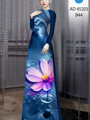 Vải Áo Dài Hoa Cúc Mới Ra AD 45203 30 1750060216 276 Vai Ao Dai Hoa Cuc Moi Ra AD 45203