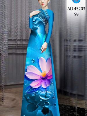 Vải Áo Dài Hoa Cúc Mới Ra AD 45203 31 1750060216 523 Vai Ao Dai Hoa Cuc Moi Ra AD 45203