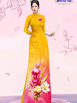Vải Áo Dài Hoa In 3D Sang Trọng AD MH2153 33 1750731259 90 Vai Ao Dai Hoa In 3D Sang Trong AD MH2153