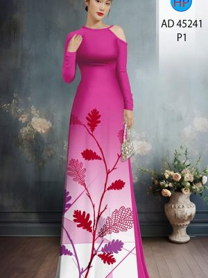 Vải Áo Dài In Hình Lá Vừa Ra AD 45241 26 1750922580 875 Vai Ao Dai In Hinh La Vua Ra AD 45241