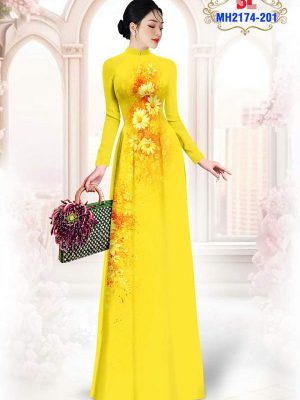 1751073936 10 Vai Ao Dai Hoa Cuc Thiet Ke 2025 AD MH2174