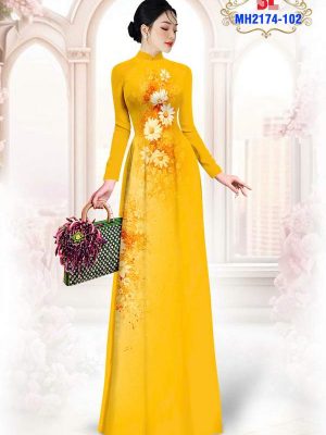 1751073936 347 Vai Ao Dai Hoa Cuc Thiet Ke 2025 AD MH2174