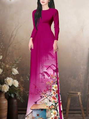 1751768665 693 Vai Ao Dai Phong Canh Doc Dao AD TN631