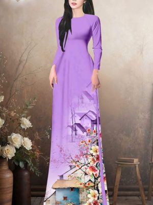 1751768667 689 Vai Ao Dai Phong Canh Doc Dao AD TN631