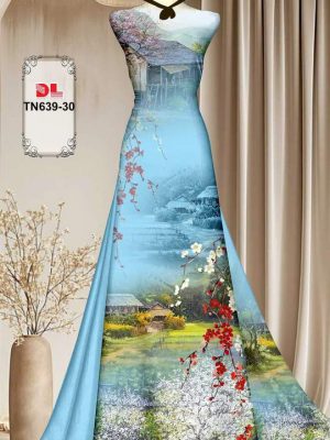 Vải Áo Dài Phong Cảnh Sang Trọng AD TN639 62 1752023269 352 Vai Ao Dai Phong Canh Sang Trong AD TN639
