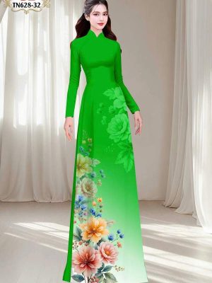 Vải Áo Dài Hoa in 3D Mới Ra AD TN628 47 1752132628 178 Vai Ao Dai Hoa in 3D Moi Ra AD TN628