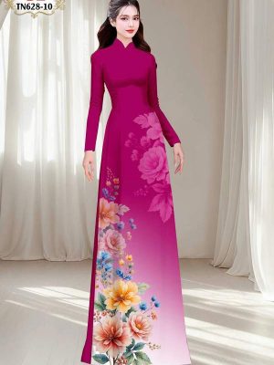 Vải Áo Dài Hoa in 3D Mới Ra AD TN628 53 1752132628 824 Vai Ao Dai Hoa in 3D Moi Ra AD TN628