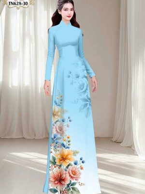 Vải Áo Dài Hoa in 3D Mới Ra AD TN628 56 1752132629 302 Vai Ao Dai Hoa in 3D Moi Ra AD TN628
