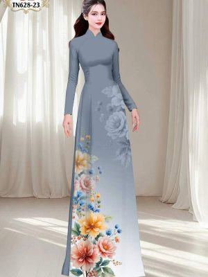 Vải Áo Dài Hoa in 3D Mới Ra AD TN628 54 1752132629 608 Vai Ao Dai Hoa in 3D Moi Ra AD TN628
