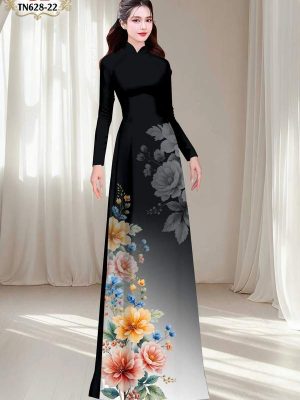 Vải Áo Dài Hoa in 3D Mới Ra AD TN628 75 1752132631 802 Vai Ao Dai Hoa in 3D Moi Ra AD TN628