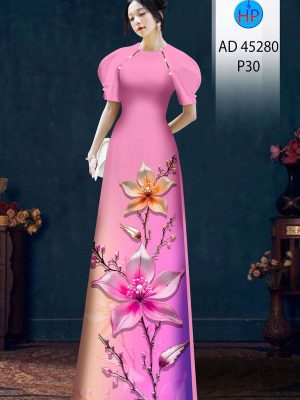 Vải Áo Dài Hoa In 3D Sang Trọng AD 45280 23 1752197818 356 Vai Ao Dai Hoa In 3D Sang Trong AD 45280
